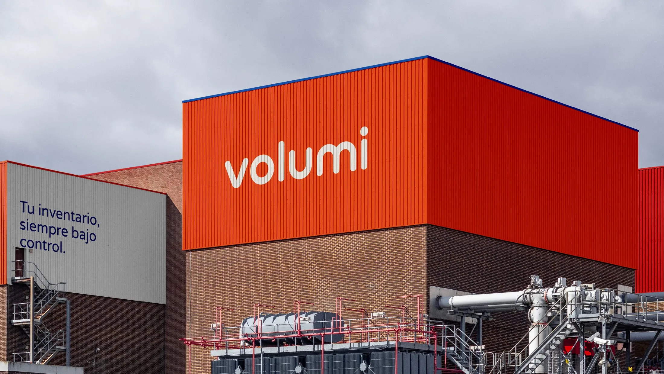 Fachada del almacén de Volumi