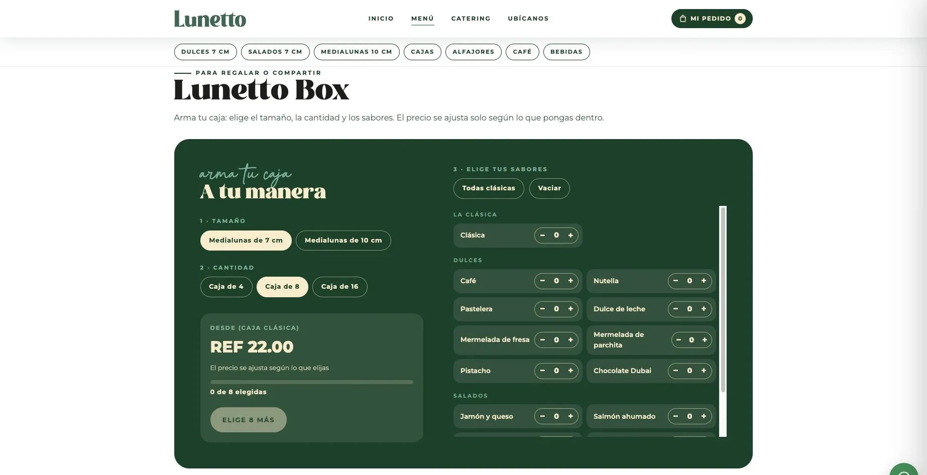Armador de cajas Lunetto Box